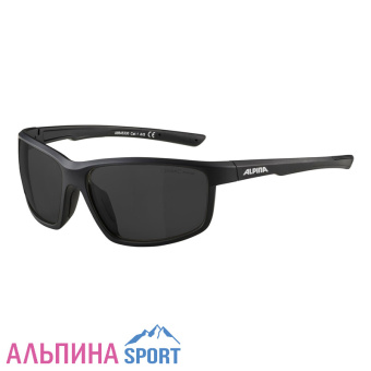 Очки солнцезащитные ALPINA Defey Black Matt Black Cat.3_v01