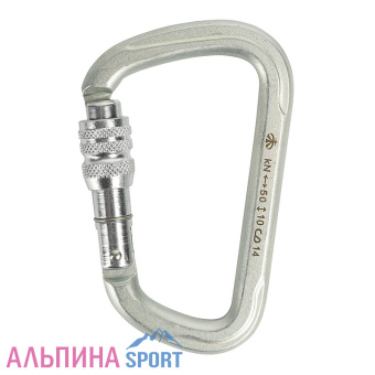 VER 0225 КАРАБИН СТАЛЬНОЙ ЛЮКС С МУФТОЙ (KEYLOCK)-2