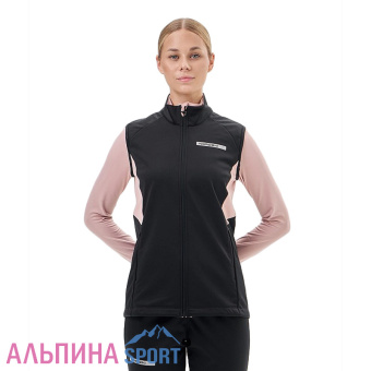 Жилет тренировочный Nordski Core Black-Soft Pink W_v01