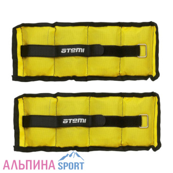 Утяжелители нейлоновые Atemi AAW022 2 шт по 1.0 кг_v04
