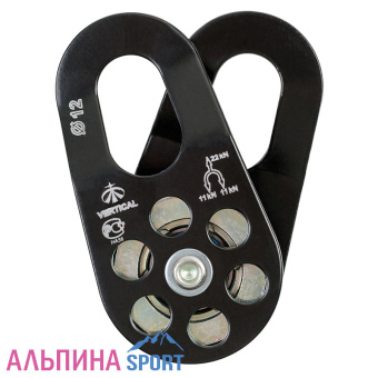 Блок-ролик Вертикаль сталь с подшипником_v01