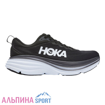 Кроссовки мужские HOKA M BONDI 8 WIDE Black-White_Site_v01