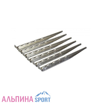 Набор колышков RockLand 190 мм, алюм.V, 6 шт-1
