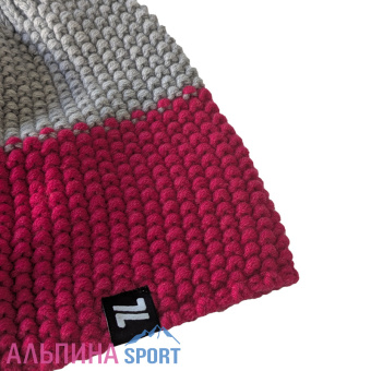 Шапка Nordski Frosty Pink_Grey_v02