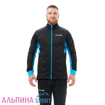 Жилет тренировочный Nordski Core Black-Light Blue_v01