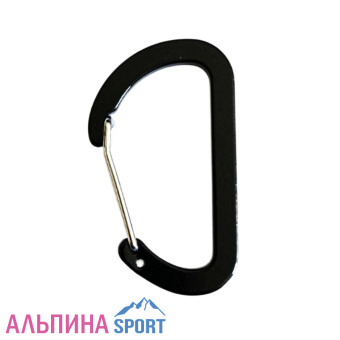 Карабин плоский 5см (Black)_v01