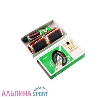 Велоаптечка 34 заплатки + клей-2401