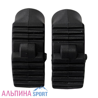 Наконечники для скандинавских палок Gekars асфальтовый Башмачок 