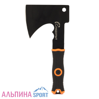 Топор туристический СЛЕДОПЫТ 240-130-85 мм 350 гр. прорезиненная ручка, в чехле_v01