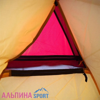 Палатка Tramp Rock 4 V2 серый_v06