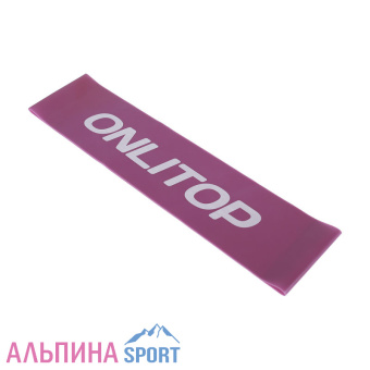 Фитнес-резинка ONLITOP  нагрузка до 6 кг