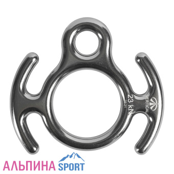 Спусковое устройство Вертикаль Восьмерка рогатая c 2 рогами дюраль_v01