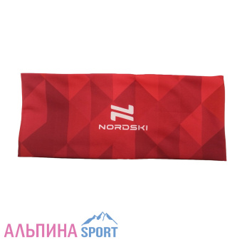 повязка-Nordski-Race-Red