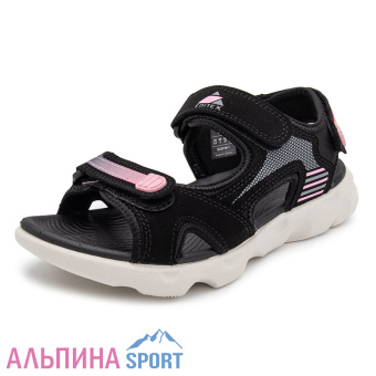 Сандалии EDITEX S2201M-1 черный-розовый