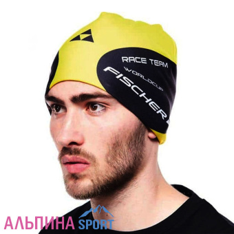 Шапка FISCHER NATION BLACK-YELLOW_v01