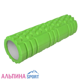Ролик для йоги и пилатеса 4515см зеленый