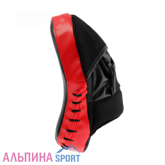 Лапа боксёрская FIGHT EMPIRE, 1 штцвет красный-чёрный2