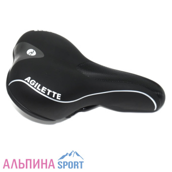 Седло 265X170MM спортивное черное-1