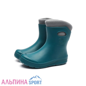 1. Полусапоги женские KAURY РЫСЬ (утеплитель) цв. изумруд_Общее