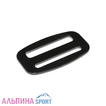 Пряжка Вертикаль 48мм двухщелевая стальная 3мм