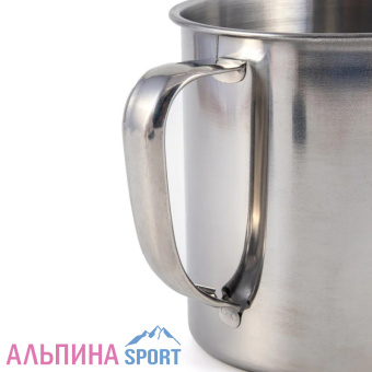 Кружка Следопыт-эконом нержавеющая сталь d   10 см, 550 мл_v04