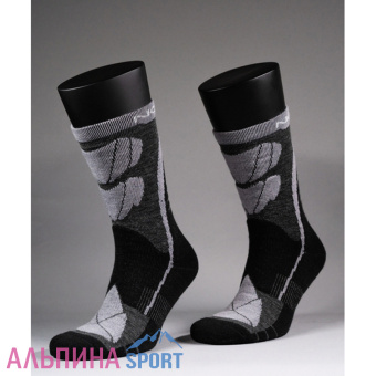 Носки-Nordski-Wool-black-grey