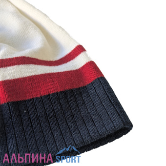 Шапка Nordski Move White_Red_Blue_v02