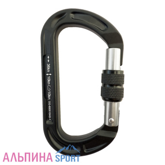 Карабин Манарага Strong D-образный с муфтой_v02